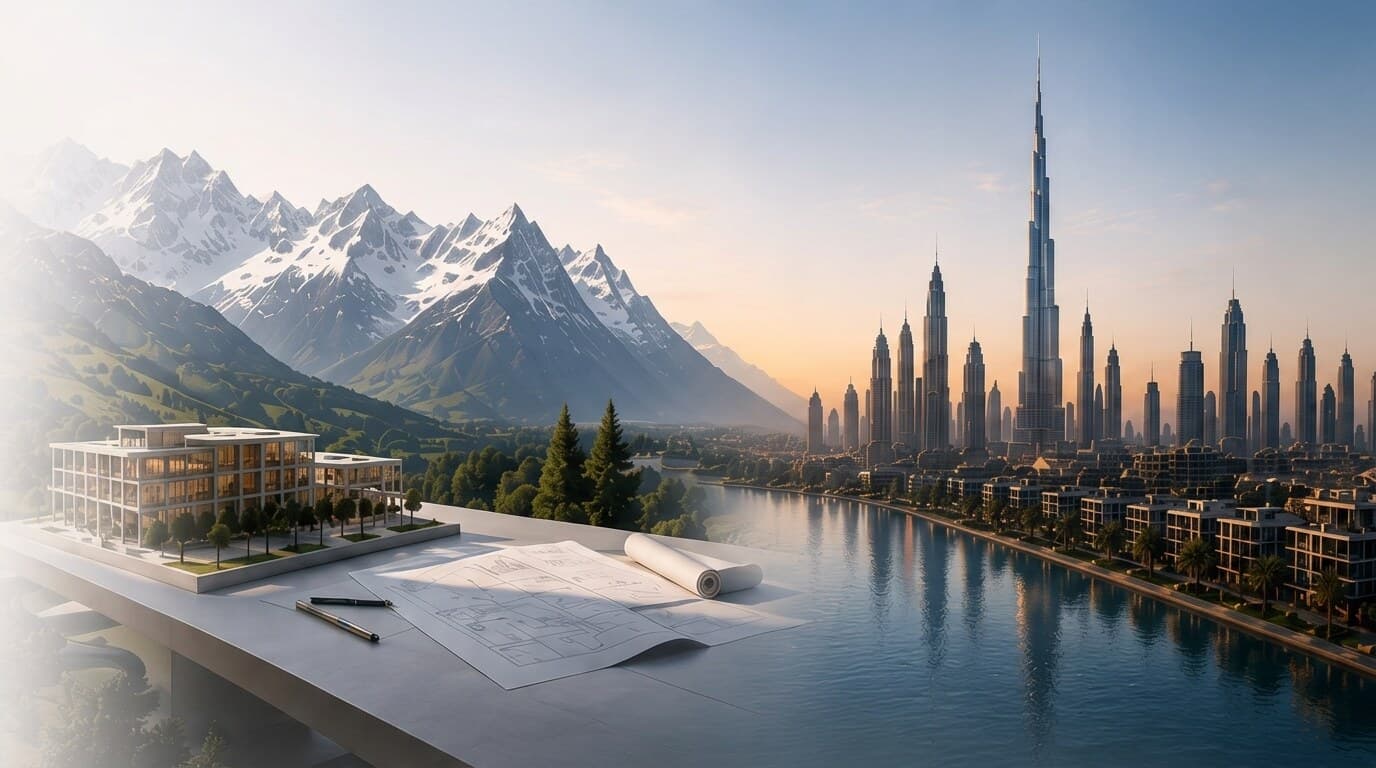 From Swiss planning to Dubai delivery