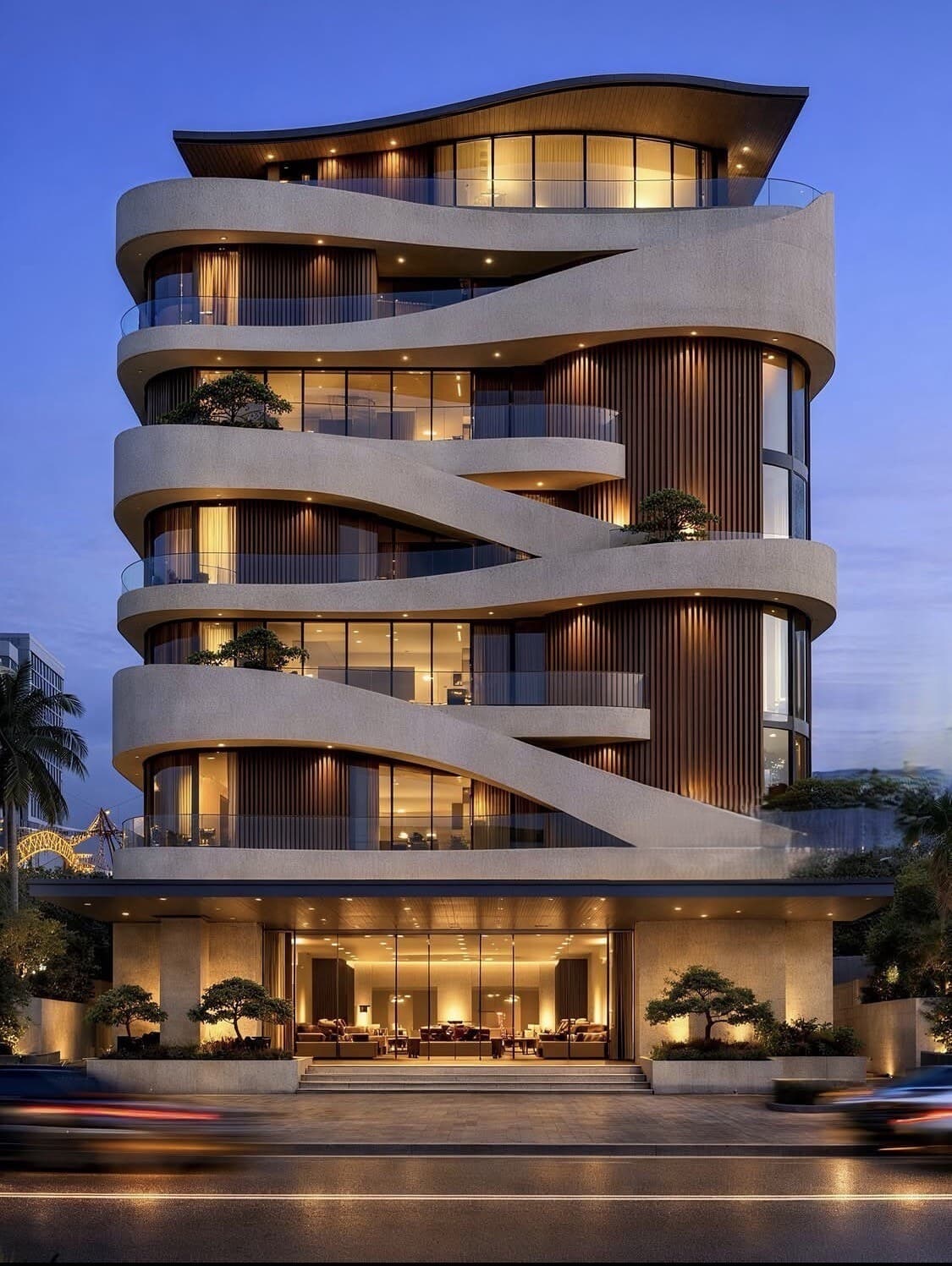 Sky Car Residence — tower